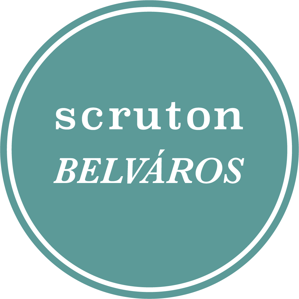 Scruton Beváros - az értékalkotó közösségi tér - logó