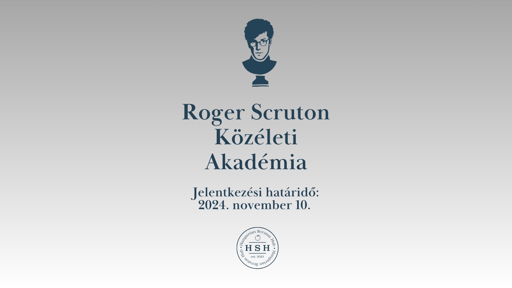 Roger Scruton Közéleti Akadémia - 2024/ 2025