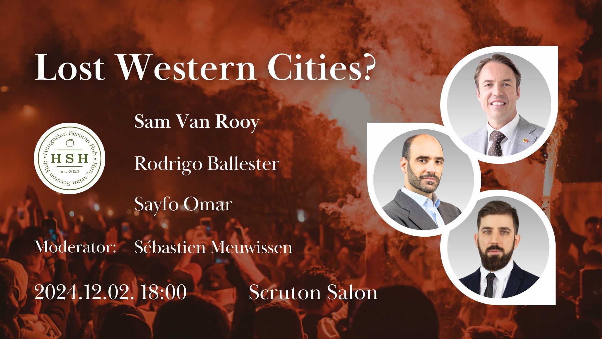 Lost Western Cities? - Panel discussion with Sam Van Rooy & Rodrigo Ballester & Sayfo Omar