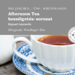 Afternoon tea beszélgetés-sorozat: Hajnali háztetők