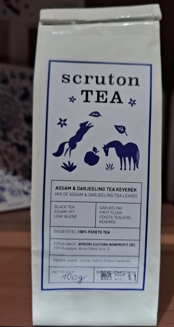 Scruton fekete tea