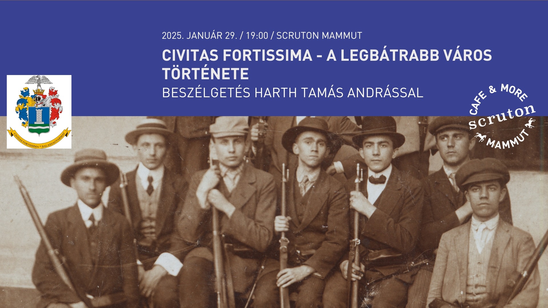 Civitas fortissima - A legbátrabb város története - Beszélgetés Harth Tamás Andrással