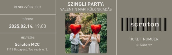 02.14. Szingli party jegy