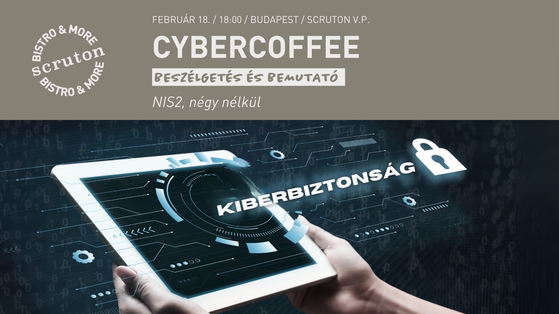 CyberCoffee: NIS2, négy nélkül