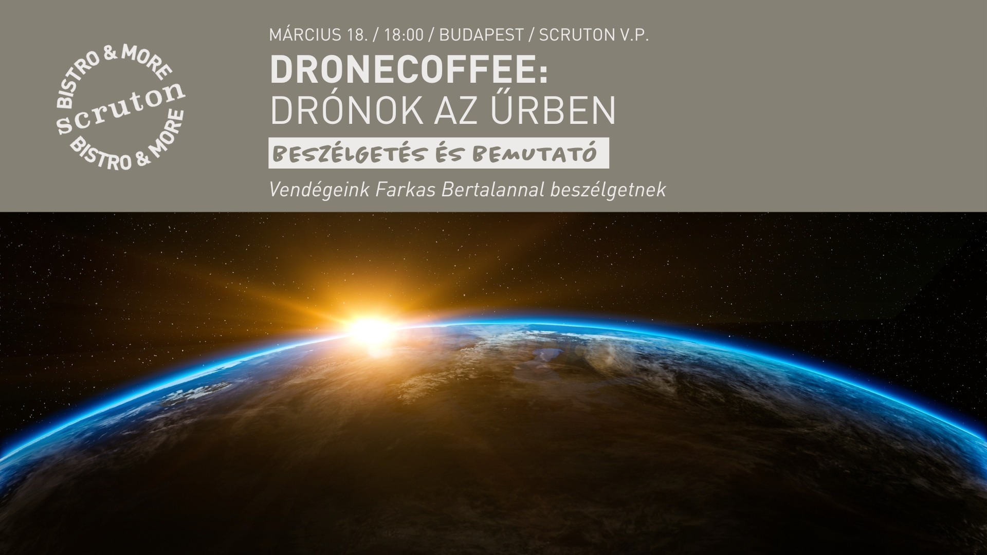 DroneCoffee: Drónok az űrben