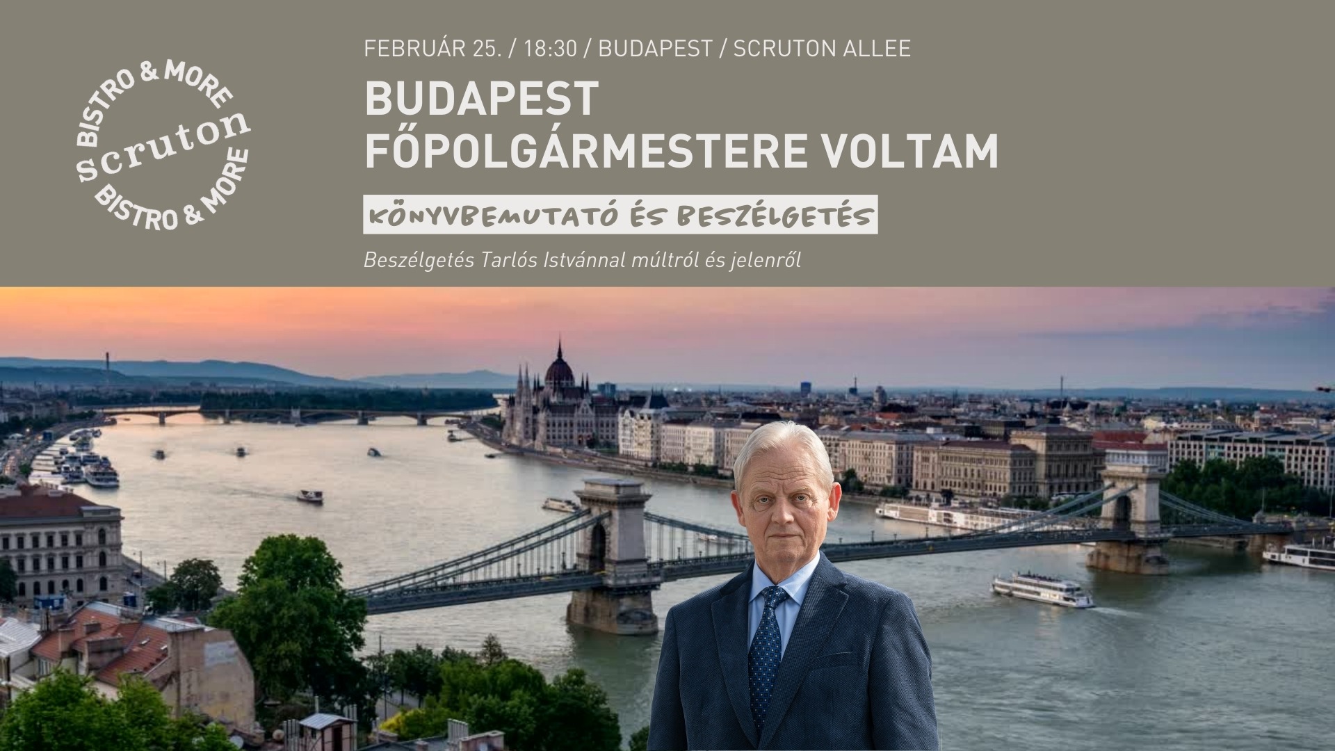 Budapest főpolgármestere voltam - beszélgetés Tarlós Istvánnal múltról és jelenről