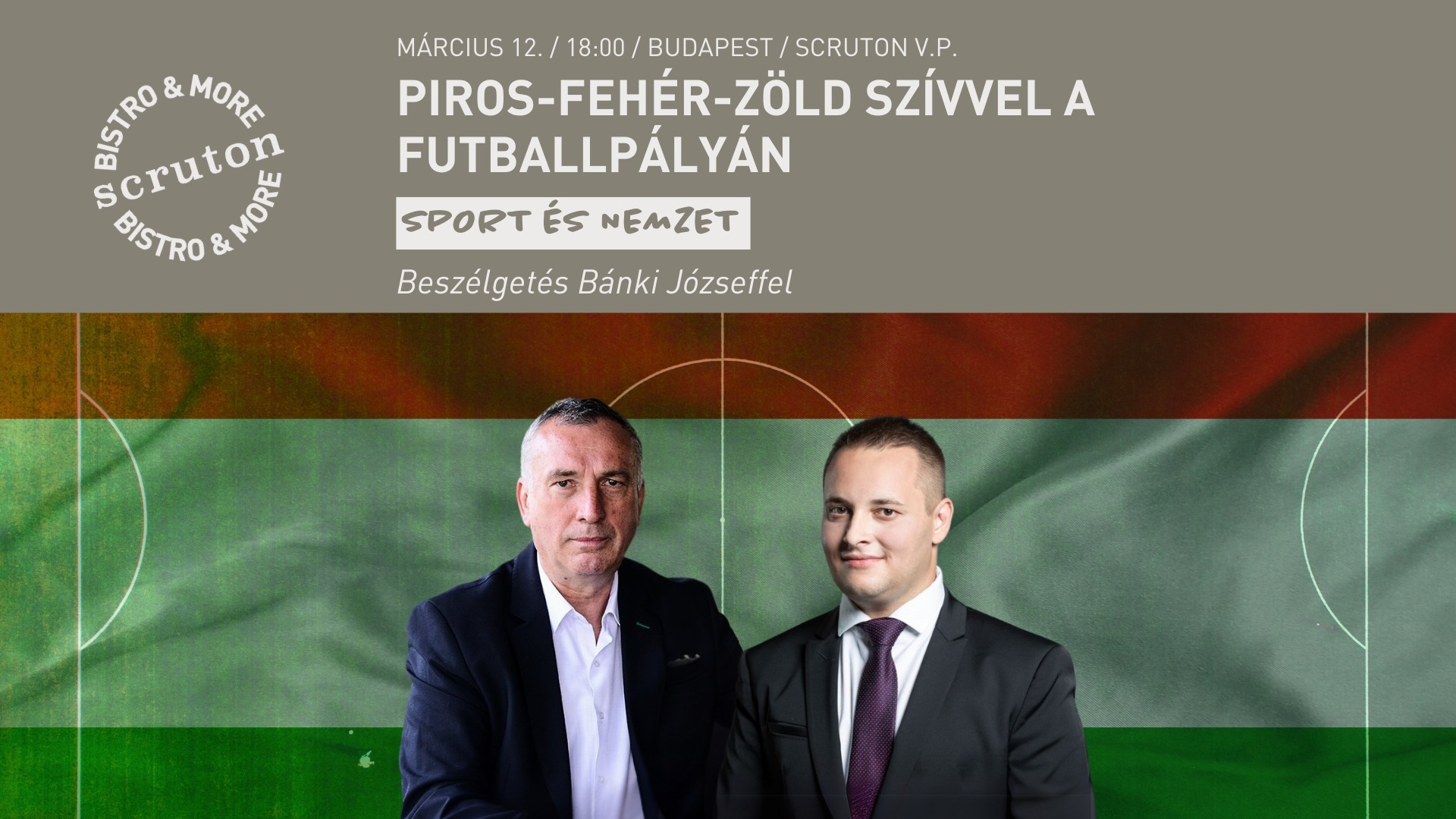 Piros-fehér-zöld szívvel a futballpályán - Beszélgetés Bánki Józseffel