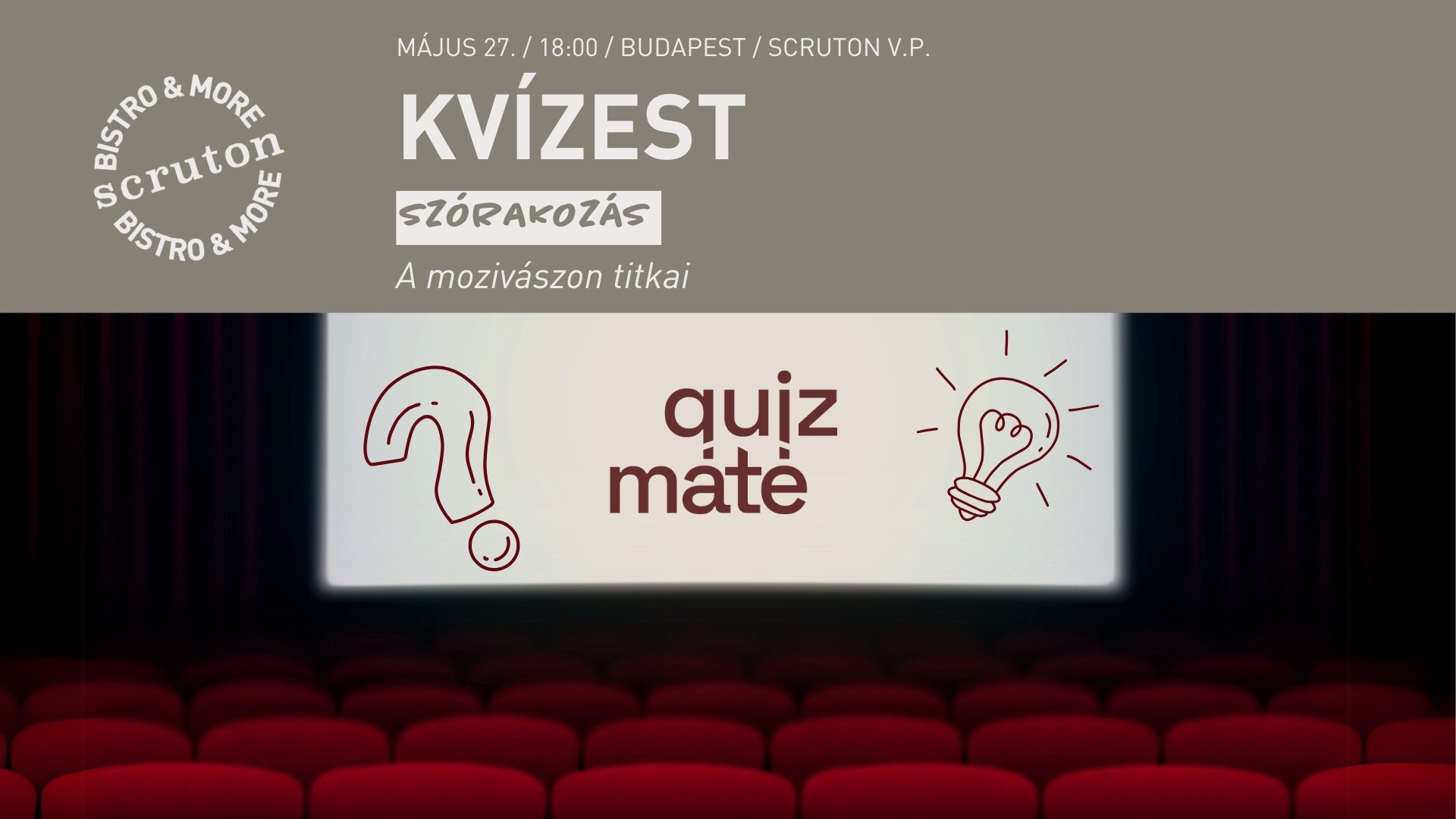 Kvízest: A mozivászon titkai