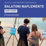 Balatoni naplemente - Élményfestés