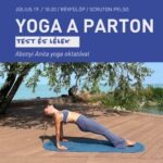 Yoga a parton: Abonyi Anita yoga oktatóval