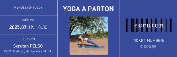 07.19. Yoga a parton jegy