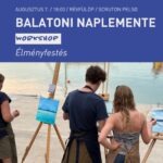 Balatoni naplemente - Élményfestés