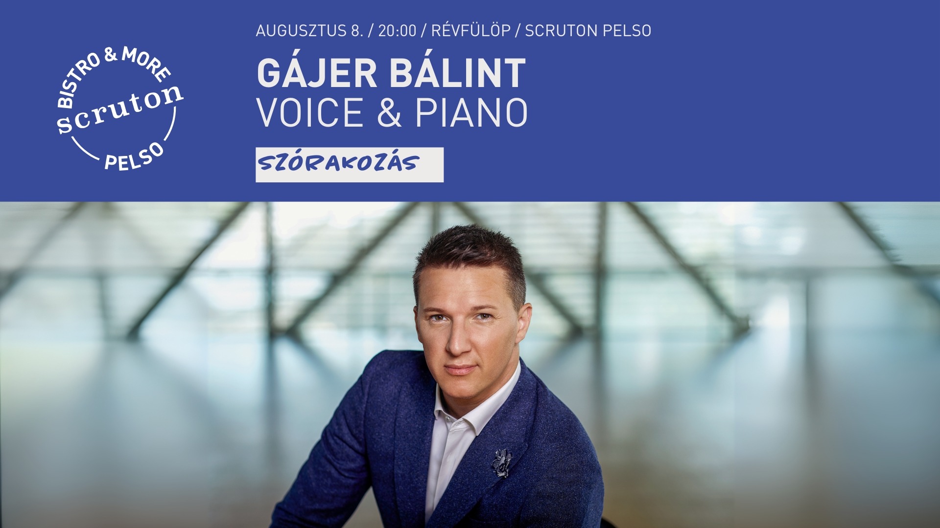 Gájer Bálint: Voice & Piano