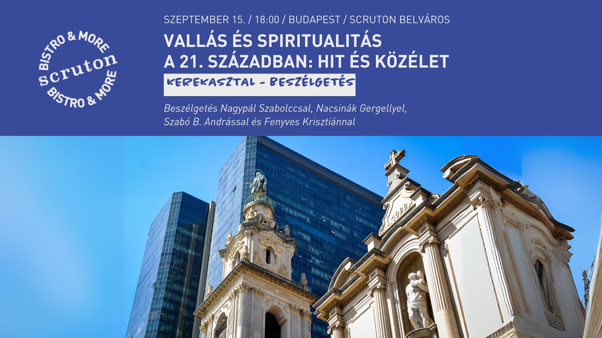 Vallás és spiritualitás a 21. században - Hit és közélet