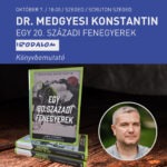 Dr. Medgyesi Konstantin:  Egy 20. századi fenegyerek - Könyvbemutató Libik György életéről