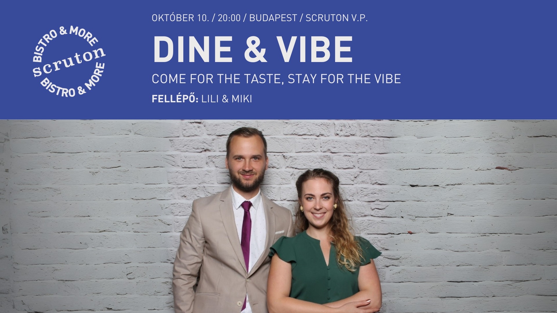 DINE & VIBE – Come for the taste, stay for the vibe