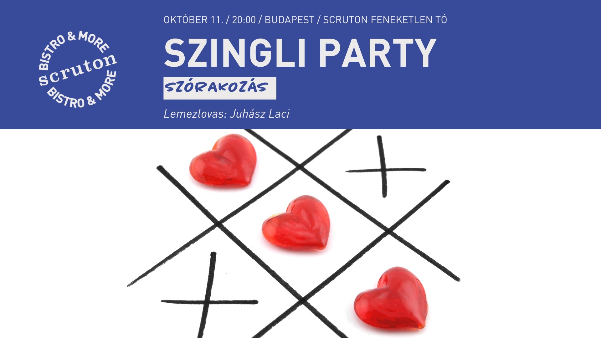 Szingli Party - Lemezlovas: Juhász Laci