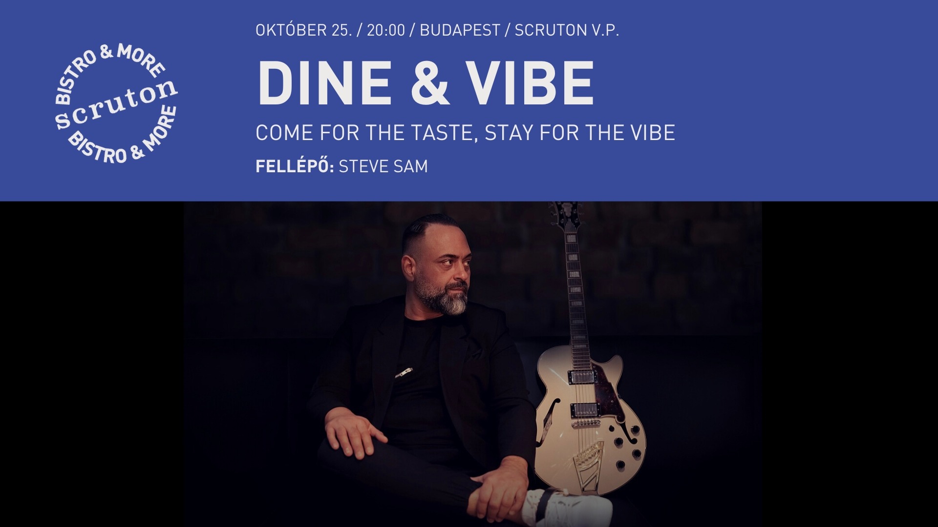 DINE & VIBE – Come for the taste, stay for the vibe