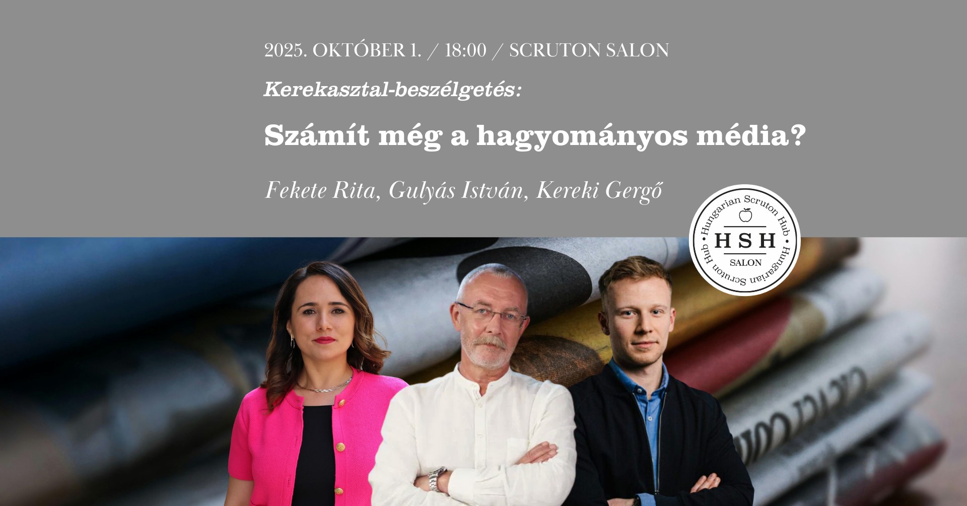 Számít még a hagyományos média?- Fekete Rita & Gulyás István & Kereki Gergő