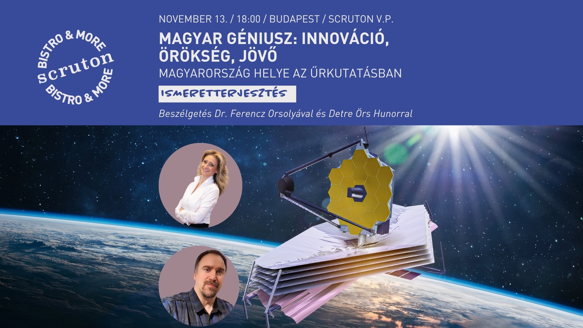Magyar Géniusz: Innováció, örökség, jövő - Magyarország helye az űrkutatásban