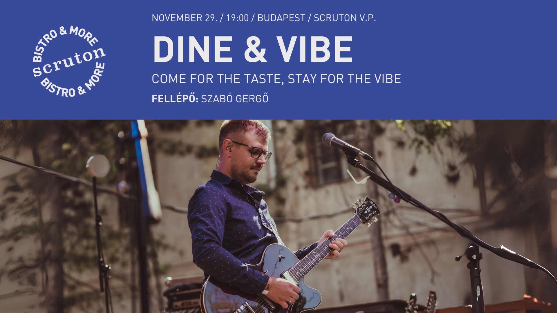 DINE & VIBE – Come for the taste, stay for the vibe