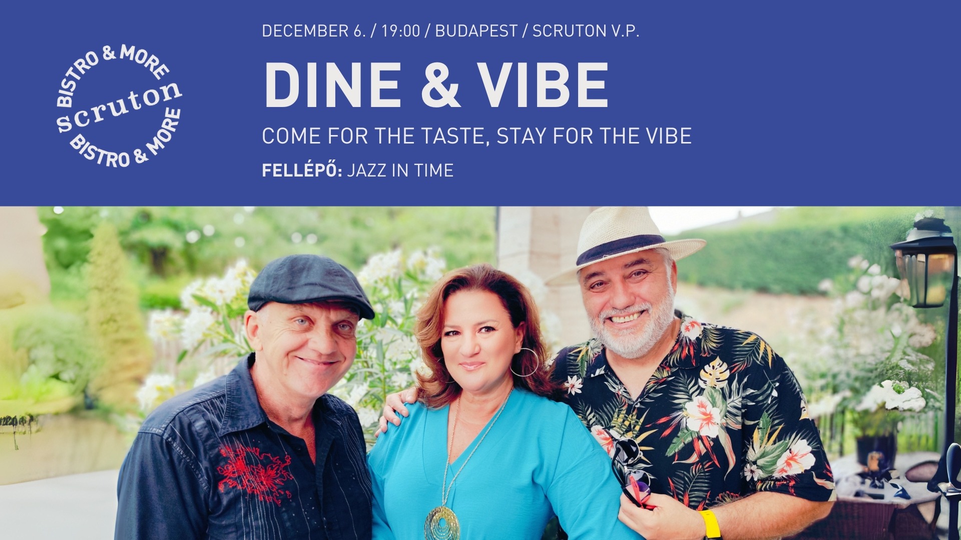 DINE & VIBE – Come for the taste, stay for the vibe