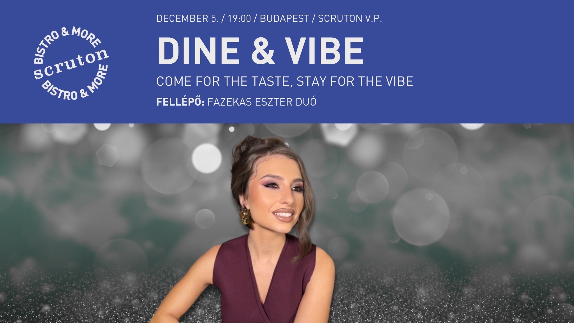 DINE & VIBE – Come for the taste, stay for the vibe