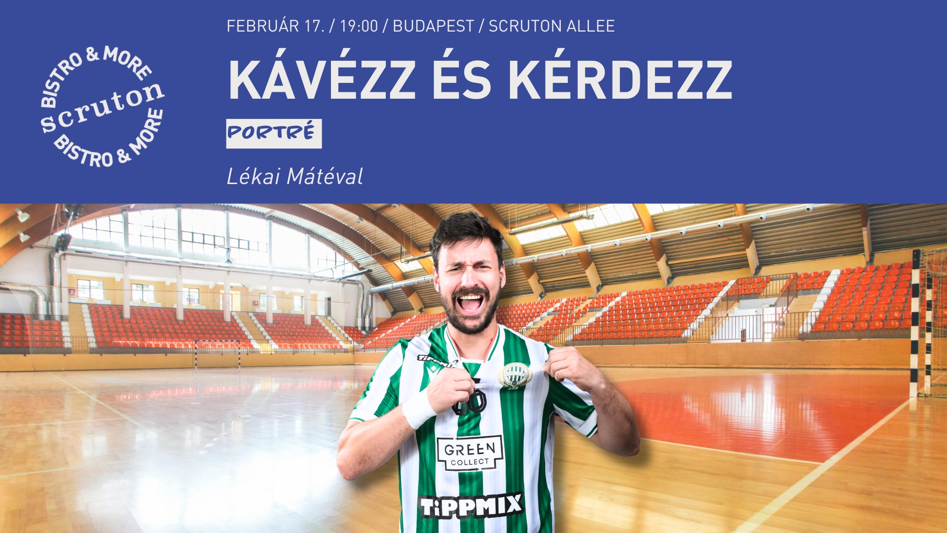 Kávézz és kérdezz Lékai Mátéval