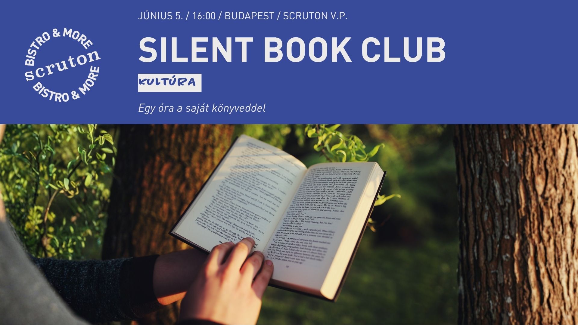 Silent Book Club: Egy óra a saját könyveddel