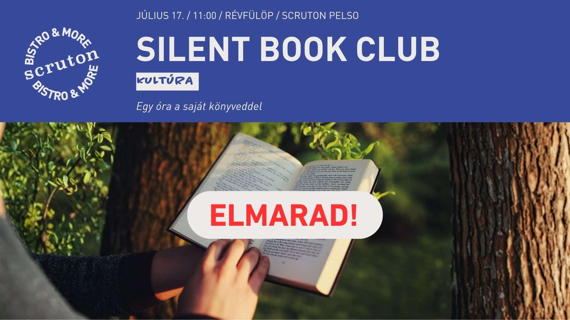 ELMARAD - Silent Book Club: Egy óra a saját könyveddel