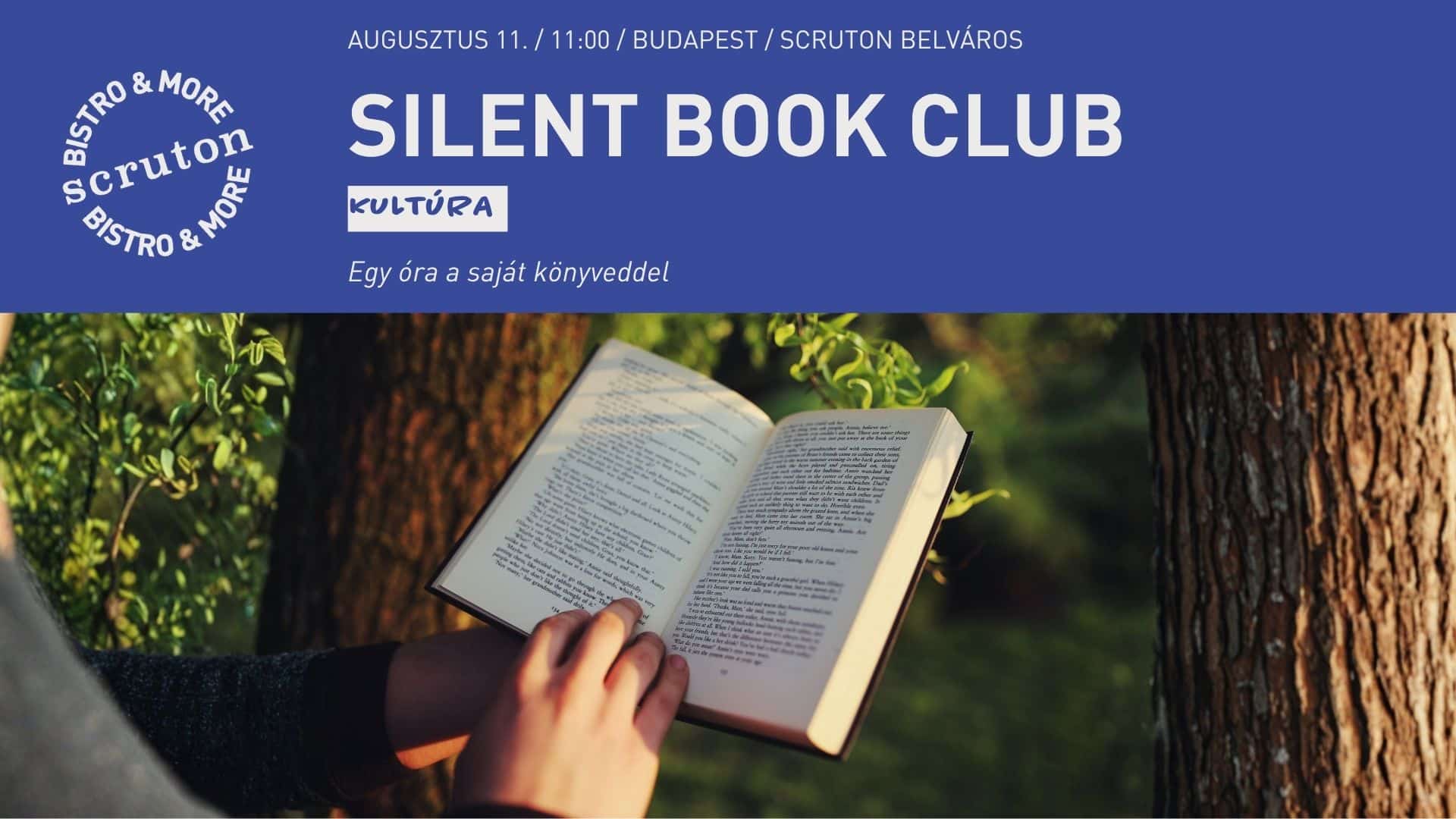 Silent Book Club: Egy óra a saját könyveddel
